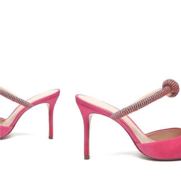 Schutz Pearl Leather Mule - Picture 3 of 6